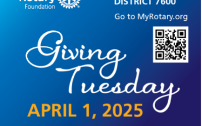 Giving Tuesday -April 1